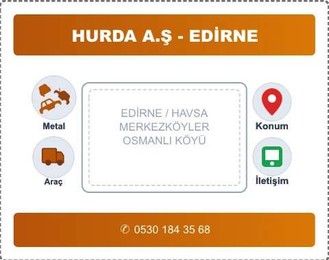 EDİRNE HAVSA OSMANLI KÖYÜ Hurda Alım