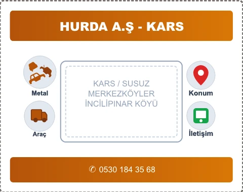 KARS SUSUZ İNCİLİPINAR KÖYÜ Hurda Alım