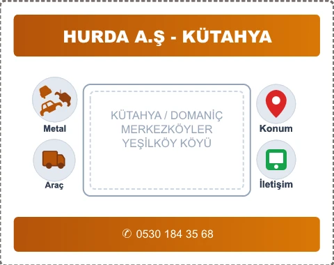 KÜTAHYA DOMANİÇ YEŞİLKÖY KÖYÜ Hurda Alım