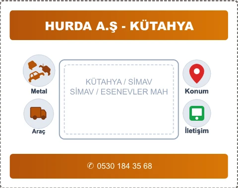 KÜTAHYA SİMAV ESENEVLER MAH Hurda Alım