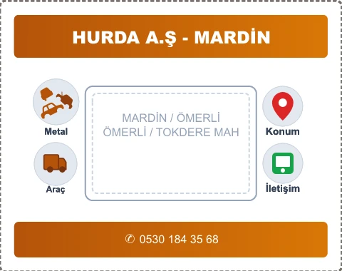 MARDİN ÖMERLİ TOKDERE MAH Hurda Alım