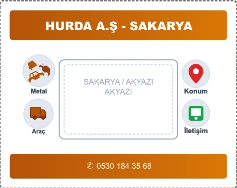 SAKARYA AKYAZI AKYAZI Hurda Alım
