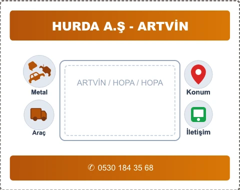 ARTVİN HOPA HOPA Hurda Alım